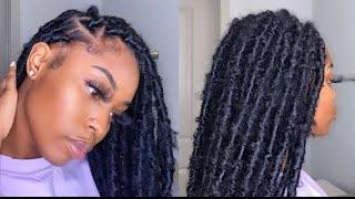 DISTRESSED/BUTTERFLY LOCS TUTORIAL #EASY/ How to make them LOOK REALISTIC #DistressedLocs