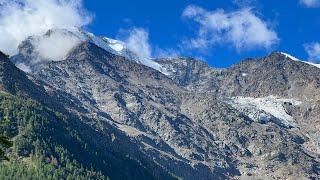 Simplon Dorf (Schweiz) u. Umgebung mit der Drohne; August 2022