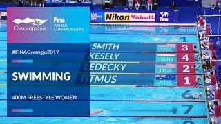 Swimming Women - 400m Freestyle | Top Moments | FINA World Championships 2019 - Gwangju