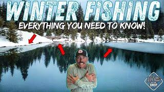 Winter Bass Fishing!: Where Fish Go & How to Catch Them in the Coldest Months!!