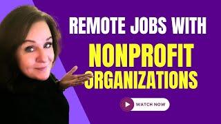 Find REMOTE JOBS with Nonprofits