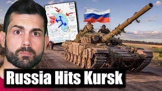 Russian Forces Attempt to Retake in Kursk