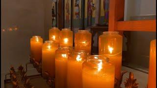 Candles burning inside an Orthodox Church (4K) | Cinematic Orthodoxy