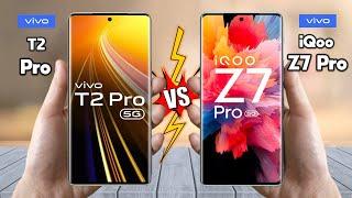 Vivo T2 Pro Vs iQOO Z7 Pro - Full Comparison 2023  Techvs