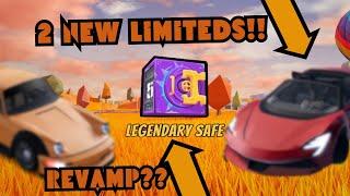 2 NEW Limiteds & Safe Revamp?? | Roblox Jailbreak