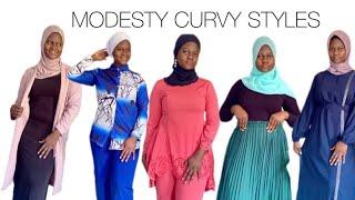 WEEKLY MODESTY OUTFITS & STYLES FOR CURVES// Being Sharuah