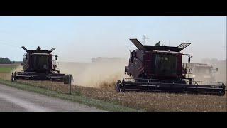 MOISSONS 2020/CASEIH7230/CASEIH5130/ORGE/OSSEY LES 3 MAISONS/AUBE/FRANCE