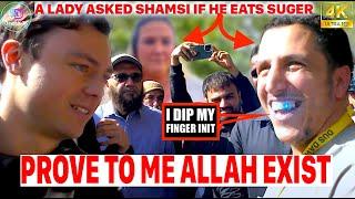 WHY SHOULD I ACCEPT ISLAM! AGNOSTIC VS SHAMSI| SPEAKERS CORNER