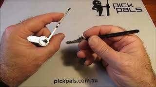 Pickpals 60 second expert   Raking open your first lock