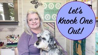 Monday Quilt Chat 5-26-25 | GOAL: Blue’s Batik JUNE 1st!