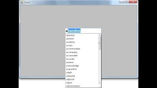 Visual Basic.net: How to Create An autoComplete TextBox