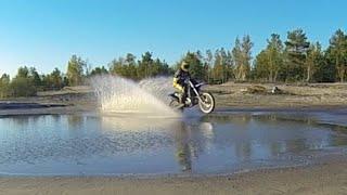 Dirtbiking In The Pits