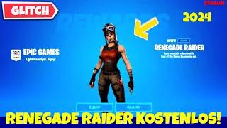 So bekommst du RENEGADE RAIDER KOSTENLOS in Fortnite 2024?!  Kapitel 5 Season 4 OG Skin Deutsch