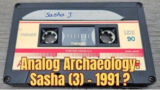 Analog Archaeology: Sasha Mixtape 1991 ?