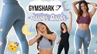 CHILL MODE! GYMSHARK POWER DOWN COLLECTION HAUL TRY ON & FIRST IMPRESSION 2020 | ASHLEY GAITA