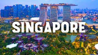 Singapore 8K Video Ultra HD 60 FPS - Drone Video / 8K TV Video