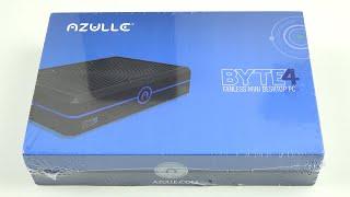 Azulle Byte 4 Fanless Mini Desktop PC Unboxing!