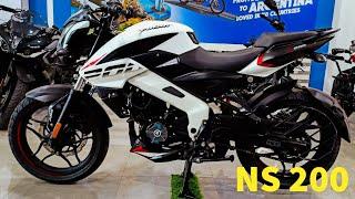 NS 200 | NS. 200 NEW MODEL 2022 WHITE COLOUR  HINDI REVIEW 