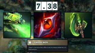 Viper + Unrelenting Eye Disable All Escapability with Poison Attack Dota 2