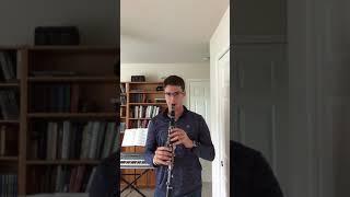 Truett Smith, Clarinet, Concert Bb Key Studies Lines 3 & 4