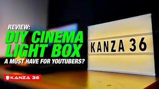 CINEMA LIGHT BOX, A MUST HAVE FOR YOUTUBERS???   |  REVIEW