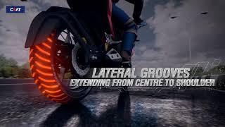 CEAT | Introducing Zoom-X3 Bike tyres | Designed for High-Performance Bikers | English (Short)