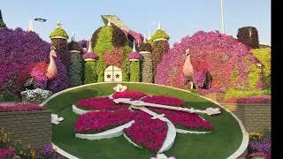 Inside Dubai Miracle Garden 2023 || The Largest Natural Flower Garden in the World