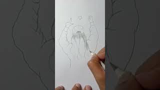 How to draw a Girl Backside / Pencil Sketch for Begginer / Arun Easy Art