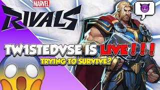 Fighting For My Life on MARVEL RIVALS - PLAT 2 RANK