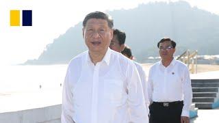 Chinese leader Xi visits Taiwan-facing island after huge PLA drills