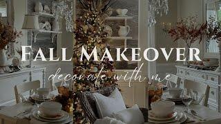 FALL ROOM MAKEOVER 2024 AUTUMN DECORATE WITH ME // FALL STYLING IDEAS