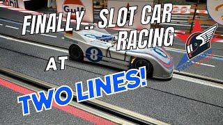 Finally Slot Car Racing at Two Lines Speedway!