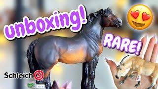 Unboxing RARE Horses! HUGE Retired Schleich, Mojo & WIA Haul!