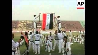 Iraq's leading stadium opens for first time since military action ended