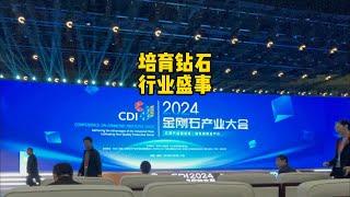 2024培育钻石行业盛事：河南省培育钻石交易中心揭幕，培育钻石展销会，金刚石产业大会珠宝分会