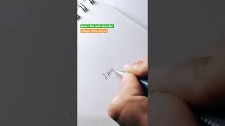 Eternity in cursive writing #handwriting #calligraphy #shorts