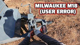 Milwaukee M18 Fuel Drill Attempts To Lift A Dump Trailer With The NighCo Jack & Drill!