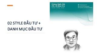 02 dạng Nhà Đầu tư và Tạo Danh mục Đầu tư