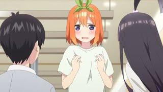 Yotsuba still using kids underwear | The Quintessential Quintuplets episode 11 eng sub