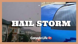 NAKAKA KABANG HAIL STORM SA CALGARY AT ANG DAMING NASIRA!  | BUHAY CANADA