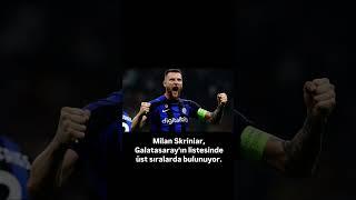 Milan Skriniar, Galatasaray'ın listesinde üst sıralarda bulunuyor. #shorts #galatasaray