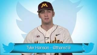 Gopher Baseball Guess the Gopher Tweet: Tyler Hanson