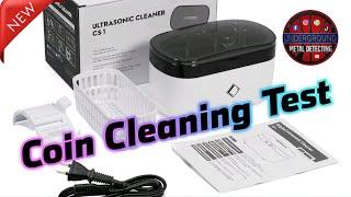 Lifebasis CS1 Ultrasonic Cleaner - Tested on Coins we find while Metal Detecting - Product Review