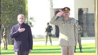 Press Release 71/2024 - Prime Minister of Pakistan, Shahbaz Sharif, visited GHQ Rawalpindi. | ISPR