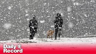 Storm Bert: Britons wake from chilly night to warnings of snow and ice