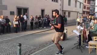 Mojo and Sons Strassenmusik in Tübingen