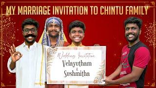 My Marriage invitation to Chintu Family | Talking Toy bloopers