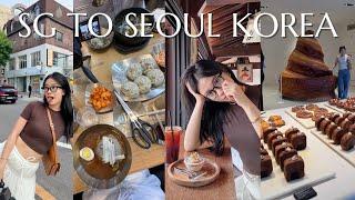 SG TO SEOUL KOREA: ultimate SHOPPING guide, korean clothings brand to check out, nudake cafe [VLOG]