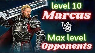 Level 10 Marcus vs Max Dojo players || Insane fights of RANK push || Shadow Fight arena