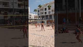 Women's Talent at the Beach Volleyball Championship in Rota 2024 #BeachVolleyball  #WomenInSports